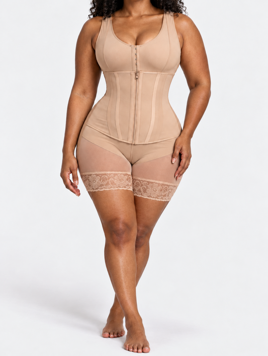 Women's Tummy Control Sculpting Bodysuit for Everyday Wear
